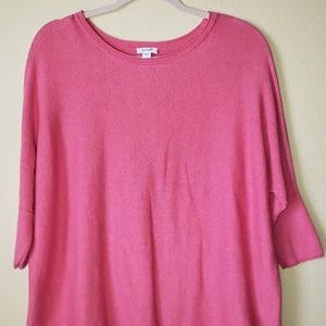Oversized Pure Jill Dolman 3/4 Sleeve Sweater